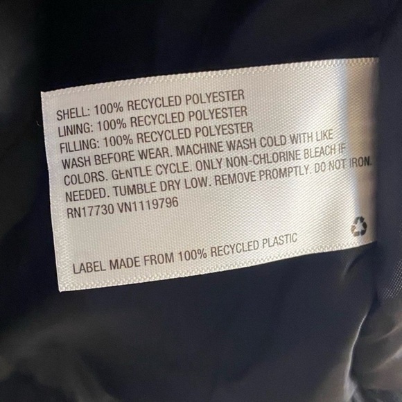 All in Motion Kids Black Puffer Jacket 2 in 1 XS NWT - Picture 11 of 12